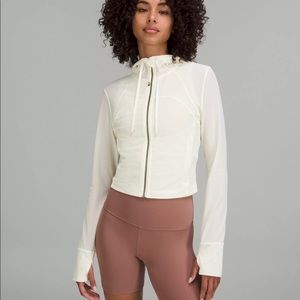 COPY - Lululemon mesh hooded define cropped jacket